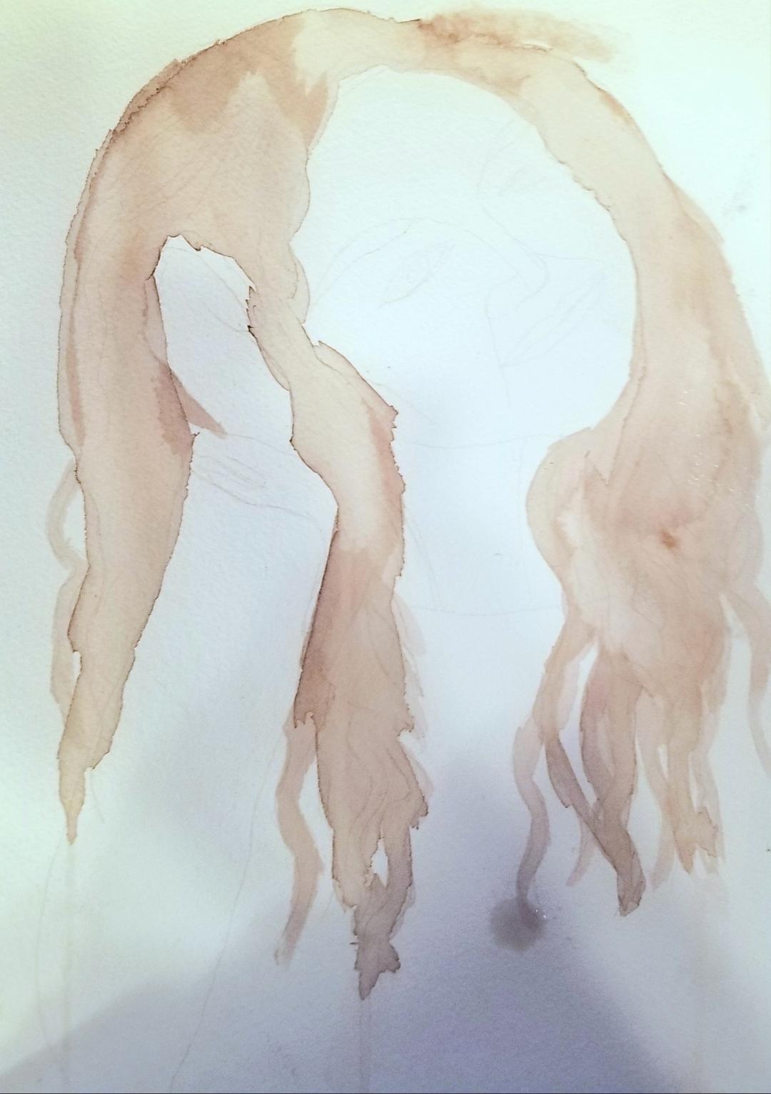 Painting Curly Hair In Watercolor - BRING OUT YOUR CREATIVITY